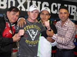 Álvarez disputa este sábado el título mundial superwelter del Consejo Mundial de Boxeo. NOTIMEX  /