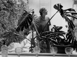 La fotografía que se observa, tomada por Barry Domínguez, muestra a la escritora Elena Poniatowska y es parte de la muestra. ESPECIAL  /