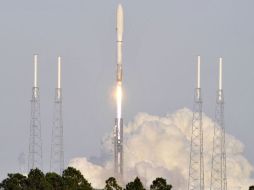El avión despegó sobre un cohete Atlas 5. AP  /