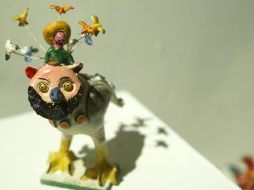 Una de las piezas que Gerardo Ortega expone. A.HINOJOSA  /