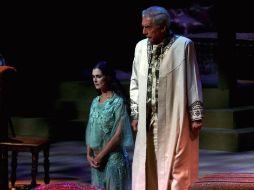 Durante la lectura el escritor se convirtió en el rey persa Sahrigar. NTX  /