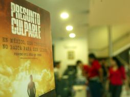Autoridades notificaron a Cinépolis la suspensión para la exhibición de la película “Presunto Culpable”. A. HINOJOSA  /