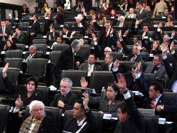 El pleno del Senado aprobó hoy en lo general la reforma por la que se elevan a rango constitucional los derechos humanos. ARCHIVO  /