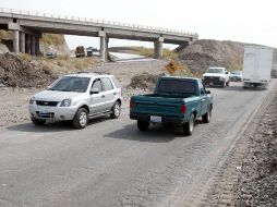 Este año la SCT destina 30 millones de pesos a la modernización de la carretera libre a Zapotlanejo. ARCHIVO  /