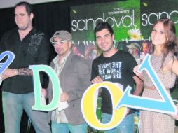 Sandoval suena actualmente en la radio gracias al material discográfico que grabó en el Teatro Aldama de la Ciudad de México. NTX  /