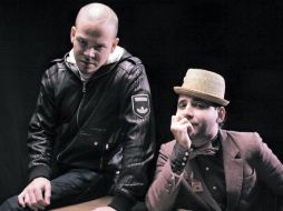 René Pérez y Eduardo Cabra lideran el conjunto Calle 13.ESPECIAL  /