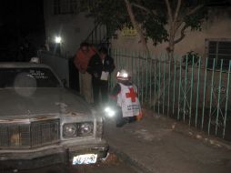 Personal de la Cruz Roja se presentaron en el lugar de los hechos. O. RUVALCABA  /