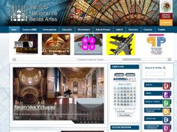 A través de la página del INBA se pueden conocer distintas exposciones temporales a cargo de la dependencia. ESPECIAL  /