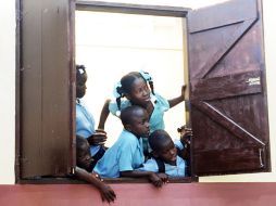 Un sector que ha sido afectado por el cólera en Haití son los niños. AFP  /