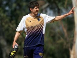Alejandro Palacios durante una sesión de entrenamiento. MEXSPORT  /