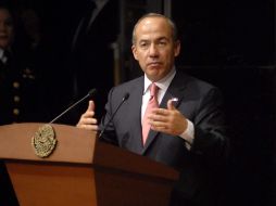 'Tenemos razones fundadas para esperar otro buen año en materia económica': Calderón. NTX  /