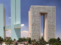 En la imagen, el edificio conocido como “El pantalón”, que se encuentra en Santa Fe. ESPECIAL  /