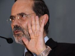 Gustavo Madero resalta la importancia de que haya entendimiento con Estados Unidos. EL UNIVERSAL  /