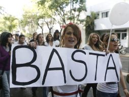 'Las mujeres aún experimentan violaciones a sus derechos, dentro y fuera del hogar'. ARCHIVO  /