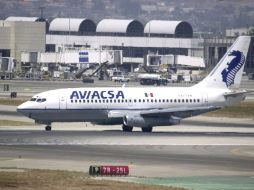 Aviacsa se comprometió a invertir 60 millones de dólares en 2011 y 100 millones más para 2012. ARCHIVO  /