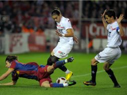 Barcelona desaprovechó la oportunidad y perdió ventaja sobre el Real Madrid. AFP  /