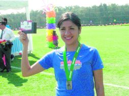 Katya Olivares, la única con tres triunfos en fila en el Circuito Atlético Interclubes. A. ARZÁPALO  /