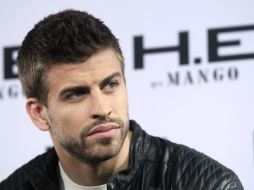 El defensa del Barcelona, Gerard Pique, respondió a las acusaciones de dopaje, en la presentación de una campaña publicitaria. REUTERS  /