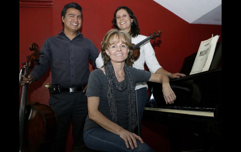 El Trío Taemon será el encargado de interpretar piezas de Beethoven, Mozart y Haydn. M. FREYRÍA  /