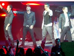 Encendidos. Los Backstreet Boys ofrecieron un show que dejó satisfechas a sus fanáticas. A. HINOJOSA  /