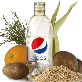 Presentan primera botella elaborada con materiales vegetales