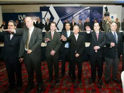 Gutiérrez Candiani atestiguó el cambio de mesa directiva de Coparmex-Jalisco. E BARRERA  /