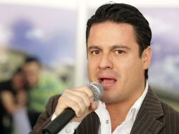 El presidente municipal de Guadalajara, Aristóteles Sandoval, habló sobre un avance en el proyecto del Tren Ligero.  A. CAMACHO  /