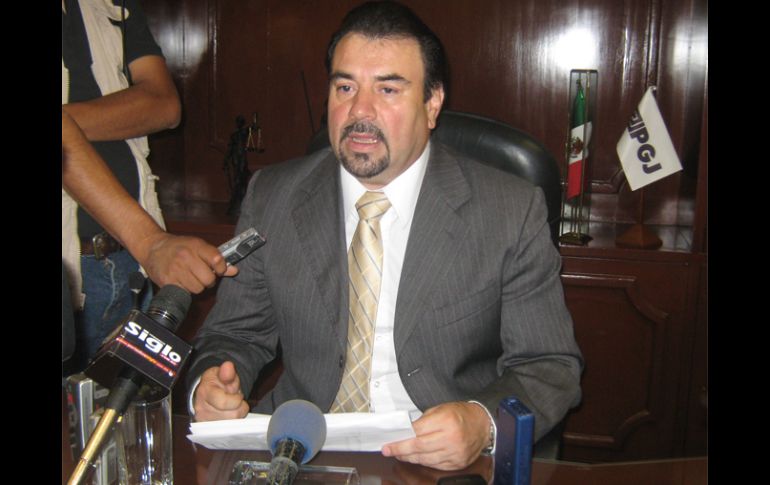 El  Procurador General de justicia  del Estado, Tomás Coronado Olmos. ARCHIVO  /