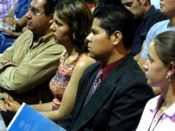 Estudiantes que participan en ediciones anteriores de la Jornada de Derecho, organizadas por el ITESO. ARCHIVO  /