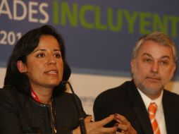 Dolores Franco, coordinadora del Programa de Naciones Unidas para Asentamientos Humanos. M. FREYRÍA  /