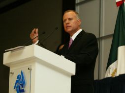 Óscar Benavides reta a los actores políticos a que no politicen el tema de la seguridad. E. BARRERA  /