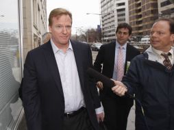 El comisionado de la NFL, Roger Goodell, confirma ruptura de conversaciones. ARCHIVO  /
