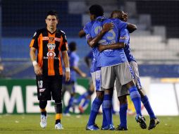 Jaguares no pudo traer puntos de Ecuador. AFP  /