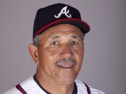 Luis Salazar recibió el pelotazo cuando Brian McCann estaba bateando. AP  /