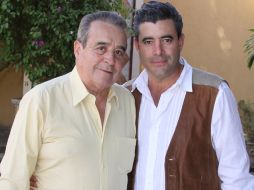 Ramón Mendoza con su hijo Ramón. EL INFORMADOR  /