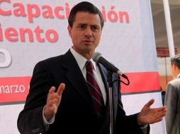 El gobernador del Estado de México, Enrique Peña Nieto. EL UNIVERSAL  /