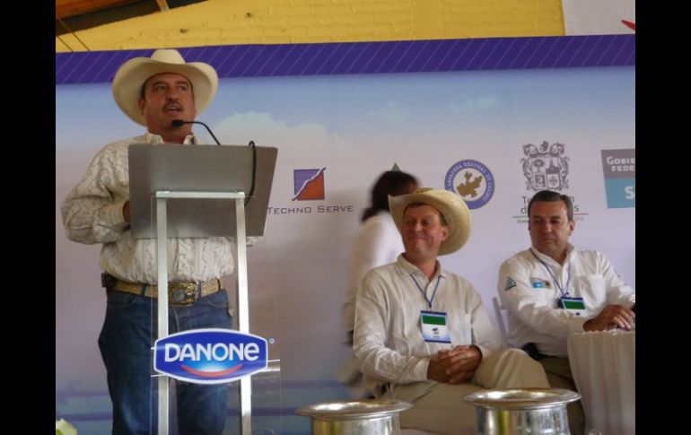 El proyecto de Danone iniciará con la compra inicial de 14 mil litros diarios de leche. S. MALDONADO  /