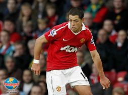 Javier Hérnández espera dar nuevamente el pase al United a las semifinales de la Champions. MEXSPORT  /