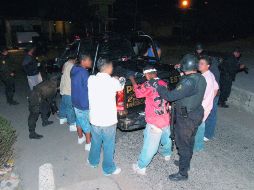 Los jóvenes y adolescentes fueron descubiertos participando en actos ilíctos. A. GARCÍA  /