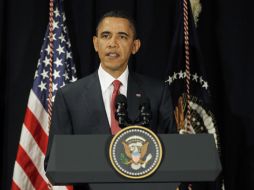 El presidente Barack Obama anuncia que autorizó el uso de una acción militar limitada contra Libia. REUTERS  /