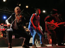 The No Smoking Orchestra interpretó algunos temas de los filmes de Emir Kusturica.E.BARRERA  /
