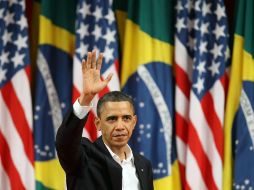 Barack Obama en Río de Janeiro. EFE  /
