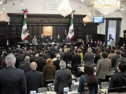 El Senado apuntó que el desarrollo de las vacunas para prevenir la influenza es un tema de prioridad. ARCHIVO  /