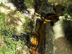 Contienen gran acidez y con metales pesados en suspensión, se producen como resultado de la inundación de las minas en desuso. ARCHIVO  /