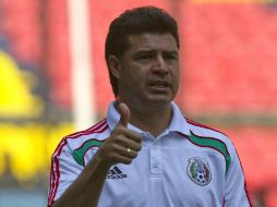 Juan Carlos Chávez dio a conocer la lista de los jugadores que jugarán el Premundial en Guatemala. MEXSPORT  /