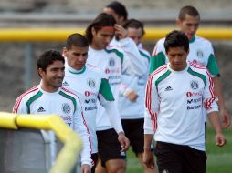 Los seleccionados rompieron la concentración a las 16:00 de esta tarde. MEXSPORT  /