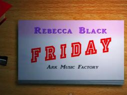 Rebecca Black, una adolescente de California de 13 de años interpreta la canción.ESPECIAL  /