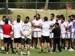 Los jugadores de Atlas mostraron su inconformidad por la falta de salario. MEXSPORT  /