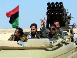 Brigadas del líder libio Muamar Gadhafi. EFE  /