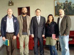 Periodistas del New York Times liberados por el régimen libio. EFE  /